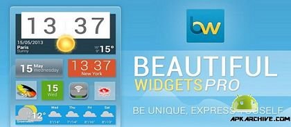 download Beautiful Widgets Pro apk